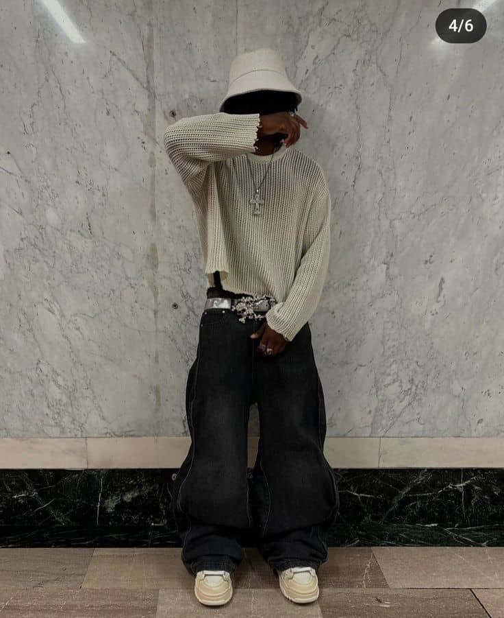 Why Black Baggy Jeans Dominate Modern Fashion