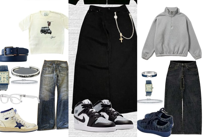Best Footwear to Pair with Super Baggy Jeans