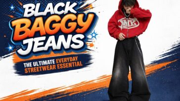 Black Baggy Jeans: The Ultimate Everyday Streetwear Essential