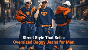 Street Style That Sells: Oversized Baggy Jeans for Men