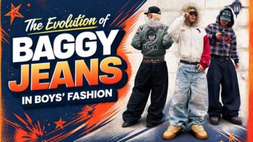 The Evolution of Baggy Jeans in Boys Fashion