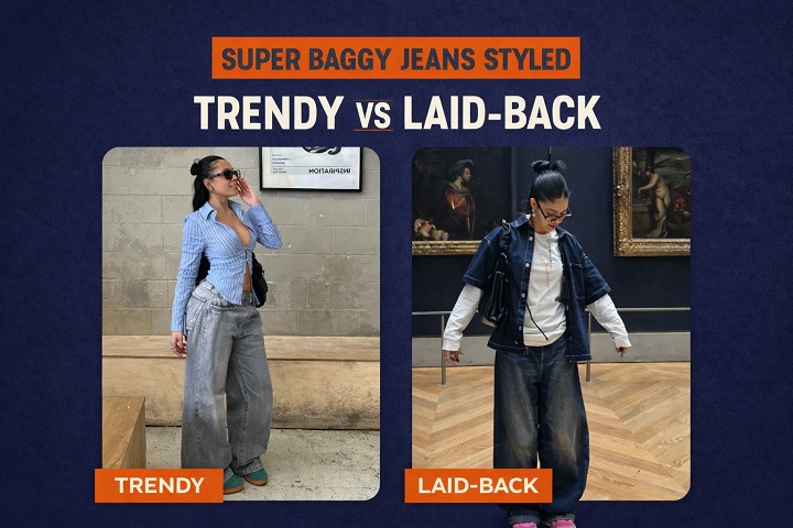 Super Baggy Jeans for Casual vs Statement Outfits