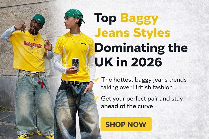 Top Baggy Jeans Styles Dominating the UK in 2026