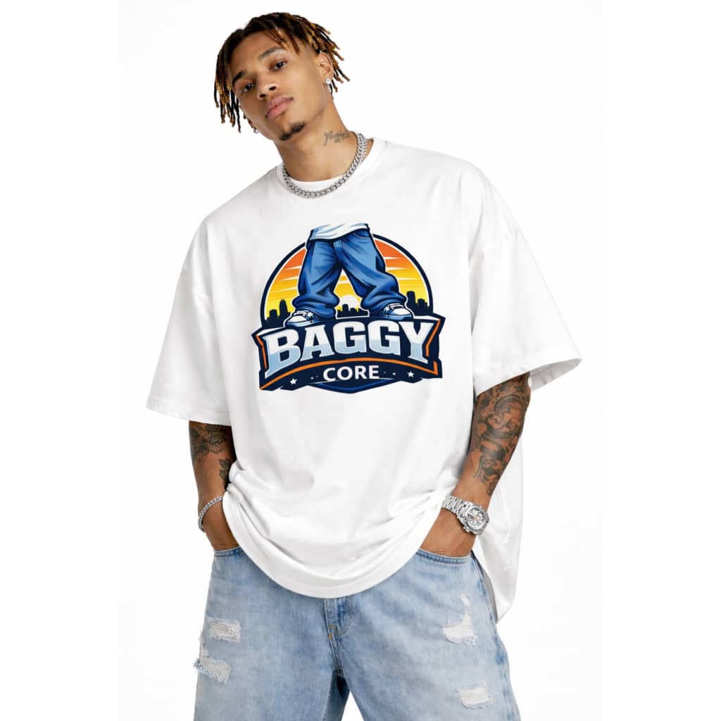 Baggy Core graphics t shirt