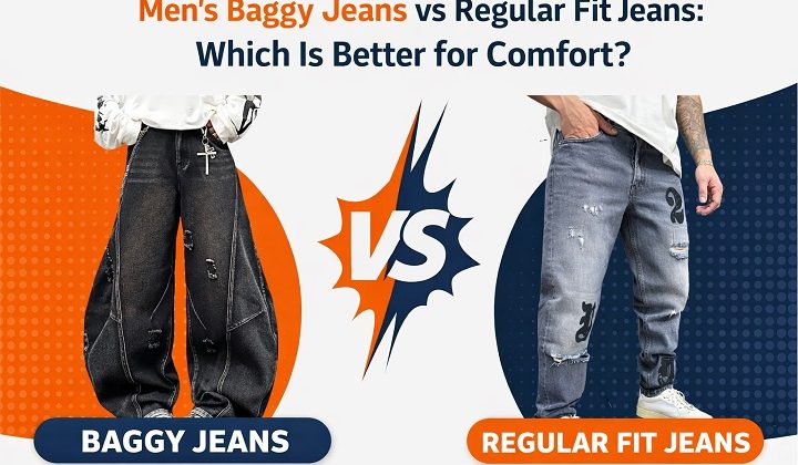 Men's Baggy Jeans vs Regular Fit Jeans: Which Is Better for Comfort?